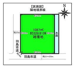 羽島市竹鼻町飯柄　駐車場、資材置場用地