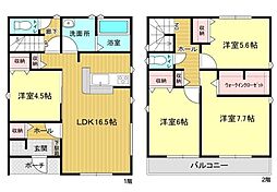 リーブルガーデン　岐阜市第4中川原　3号棟