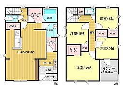 リーブルガーデン　岐阜市第4中川原　2号棟