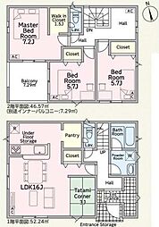 クレイドルガーデン　岐阜市旦島中町第3　1号棟
