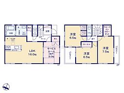 柏市第2南逆井　3号棟　新築戸建