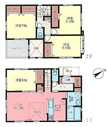 鎌ケ谷市東道野辺7丁目　中古戸建