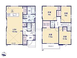 柏市藤心10期　1号棟　新築戸建