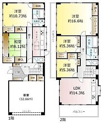 松戸市常盤平陣屋前の一戸建て