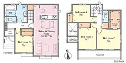 松戸市新松戸北２丁目の一戸建て