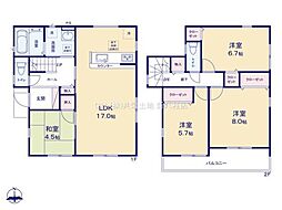 柏市第3増尾　2号棟　新築戸建