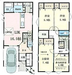 我孫子市若松 A号棟 新築戸建