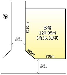 流山市西平井２丁目の土地