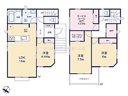 柏市豊住3丁目　3号棟　新築戸建