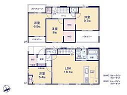 柏市大室6期　6号棟　新築戸建