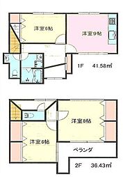 鎌ケ谷市東道野辺6丁目　中古戸建