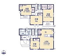 松戸市北小金20期 B号棟 新築戸建