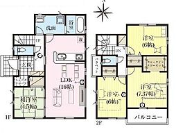 松戸市松飛台18期　4号棟　新築戸建
