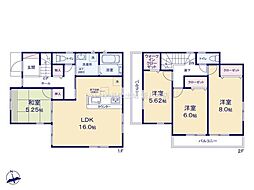 松戸市第3東平賀 2号棟 新築戸建