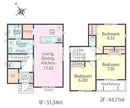 柏市酒井根23-1期　6号棟　新築戸建
