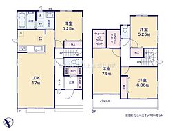 松戸市常盤平柳町15番　A号棟　新築戸建
