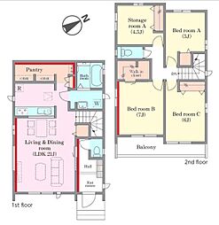 松戸市常盤平柳町15番　B号棟　新築戸建