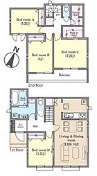 松戸市栗ケ沢4期　D号棟　新築戸建