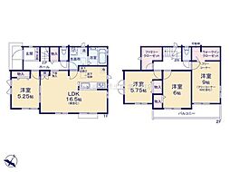 松戸市栗ケ沢4期 O号棟 新築戸建