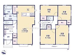 松戸市六高台3丁目　C号棟　新築戸建