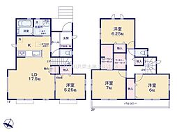 松戸市上本郷4475番　A号棟　新築戸建