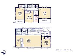 松戸市上本郷4475番　C号棟　新築戸建