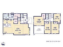 流山市江戸川台東8期　1号棟　新築戸建