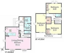 鎌ケ谷市東鎌ケ谷2丁目　新築戸建