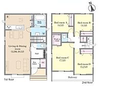 我孫子市青山台4丁目 B号棟 新築戸建