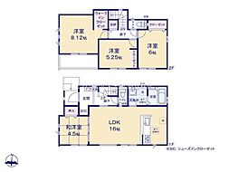 柏市光ケ丘9期　2号棟　新築戸建
