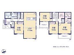 柏市大室9期　2号棟　新築戸建