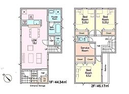柏市布施新町第3　2号棟　新築戸建