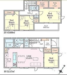 松戸市上本郷4丁目24-2期　4号棟　新築戸建