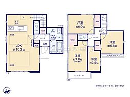 松戸市新松戸13期　2号棟　新築戸建