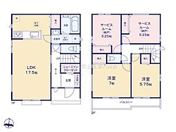 松戸市幸田3期　2-B号棟　新築戸建