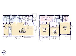 松戸市東平賀72番　C号棟　新築戸建