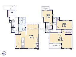 柏市高田6期　1号棟　新築戸建