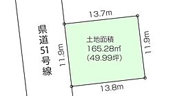 松戸市高塚新田　土地