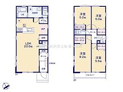 柏市松葉町1期 1号棟 新築戸建