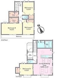 松戸市胡録台253番 C号棟 新築戸建