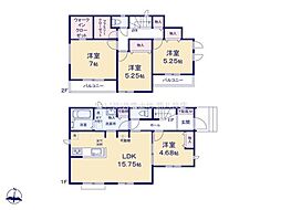 松戸市中金杉4丁目115番　J号棟　新築戸建