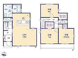 松戸市五香西19期　3号棟　新築戸建