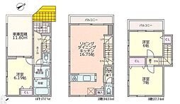 横浜市泉区中田南5丁目　新築戸建　全2棟　C号棟