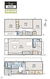 川崎市高津区蟹ケ谷　新築戸建　全3棟　1号棟