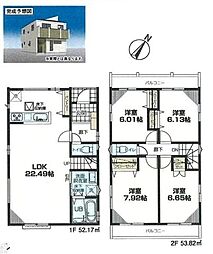 横浜市神奈川区中丸　新築戸建　全3棟　3号棟