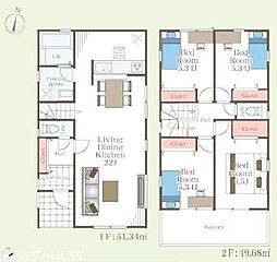 横浜市南区永田台　新築戸建　全2棟　2号棟