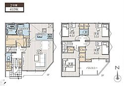 横浜市旭区白根2丁目　新築戸建　全4棟　2号棟