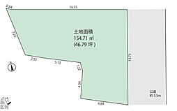 横浜市保土ケ谷区鎌谷町　建築条件なし　土地