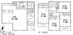横浜市中区矢口台　新築戸建　全2棟　2号棟