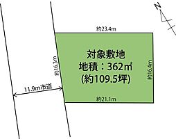 加須市旗井２丁目の土地